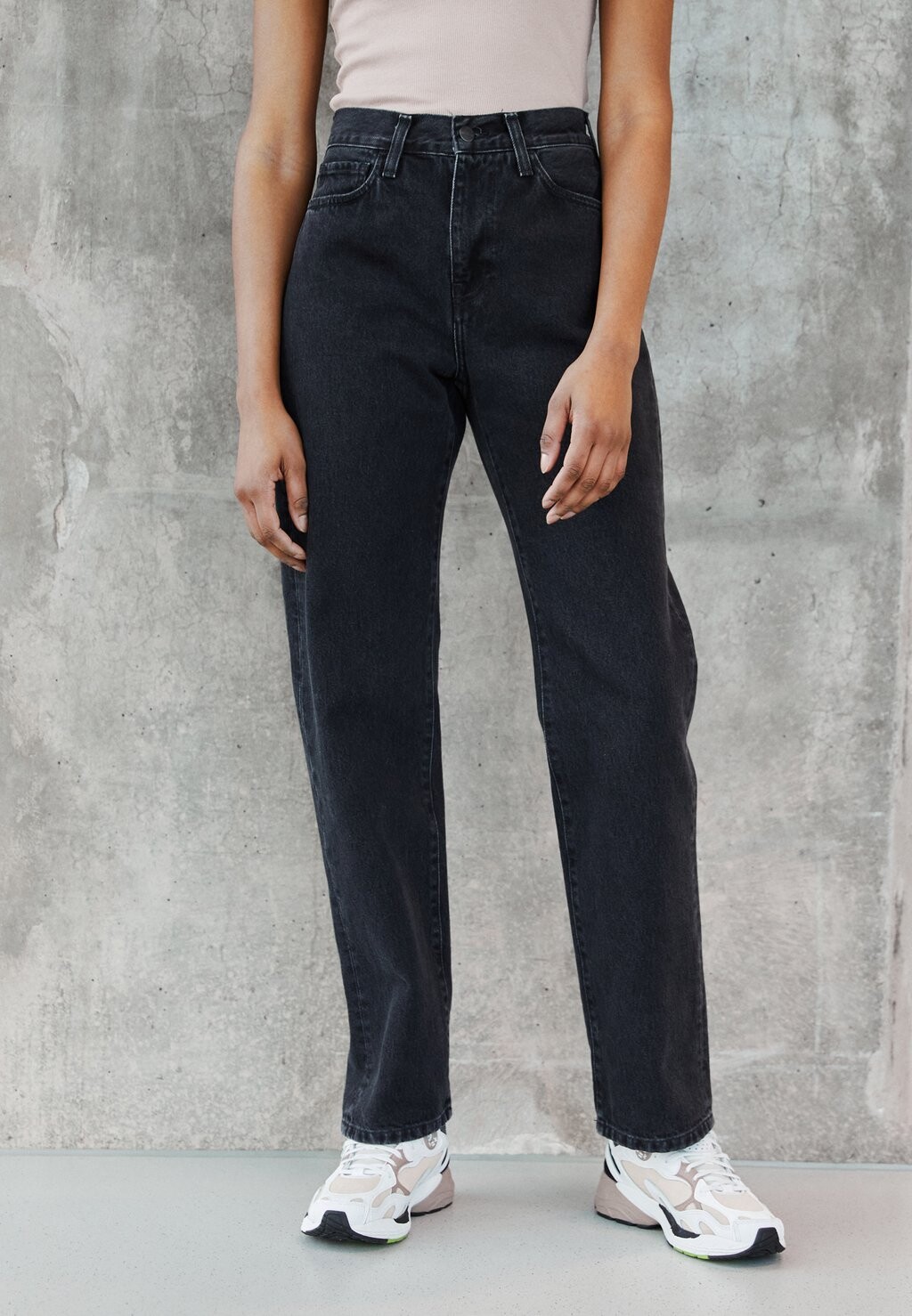 

Джинсы прямого кроя Carhartt WIP, черный