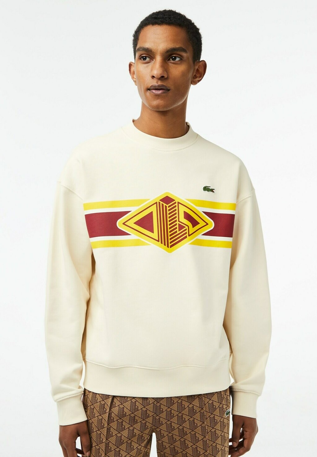 

Толстовка Lacoste Collegepaita, Серый