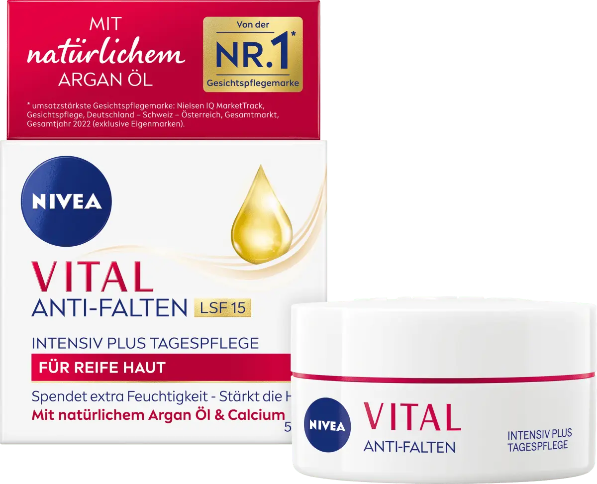 

Крем для лица против морщин Vital SPF 15 500мл NIVEA
