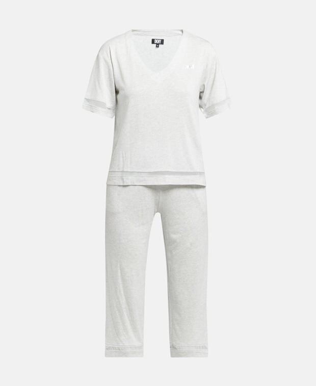 

Пижама DKNY, светло-серый