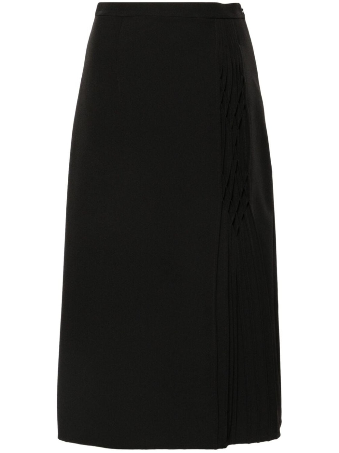 

Ermanno Scervino юбка со складками, черный