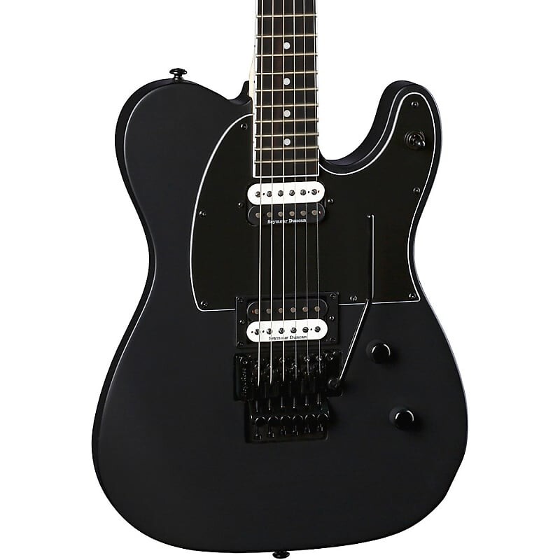 Электрогитара Dean NashVegas Select with Floyd Electric Guitar Black Satin