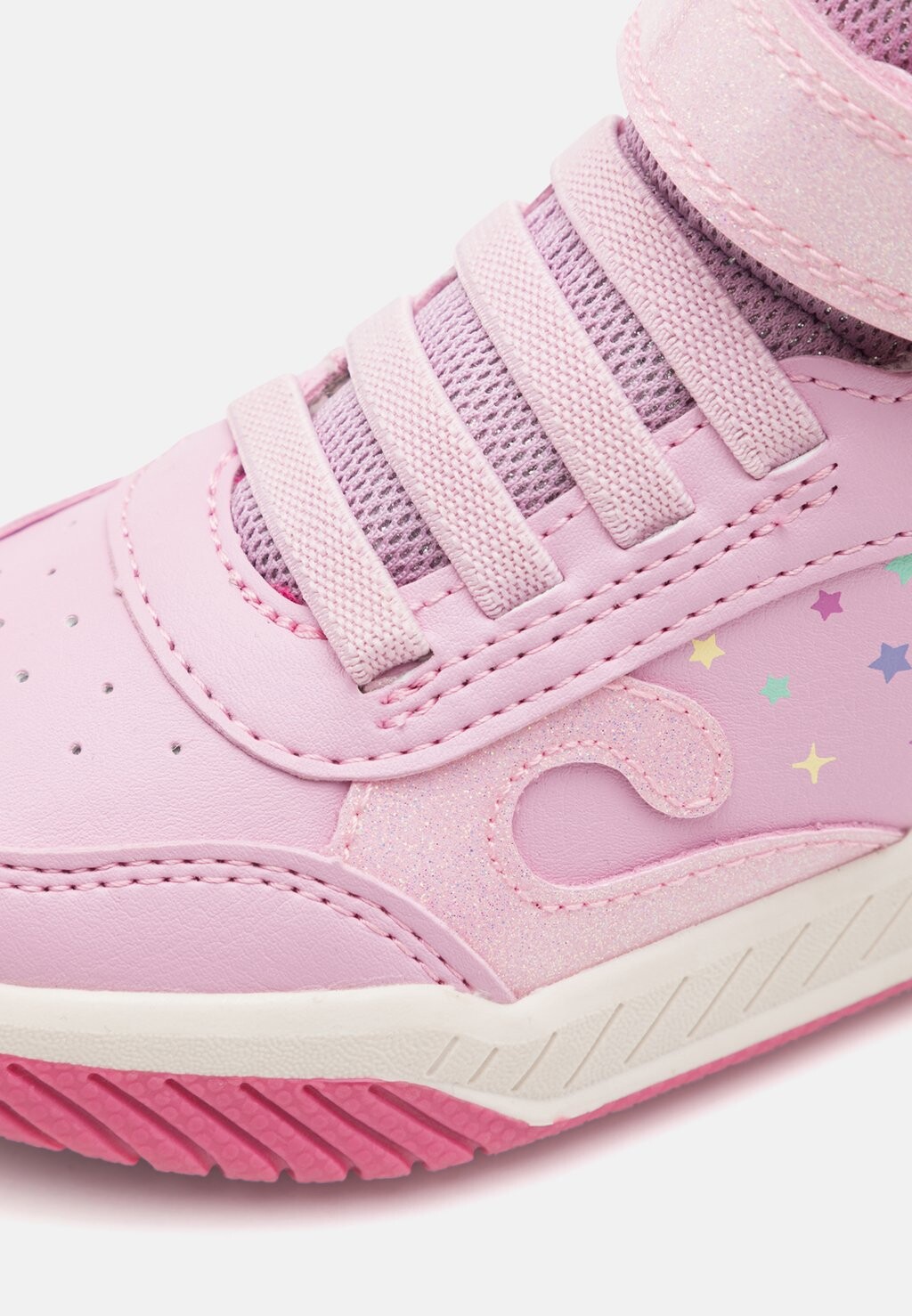 

Высокие кеды INEK GIRL LIGHT UP Geox, розовый