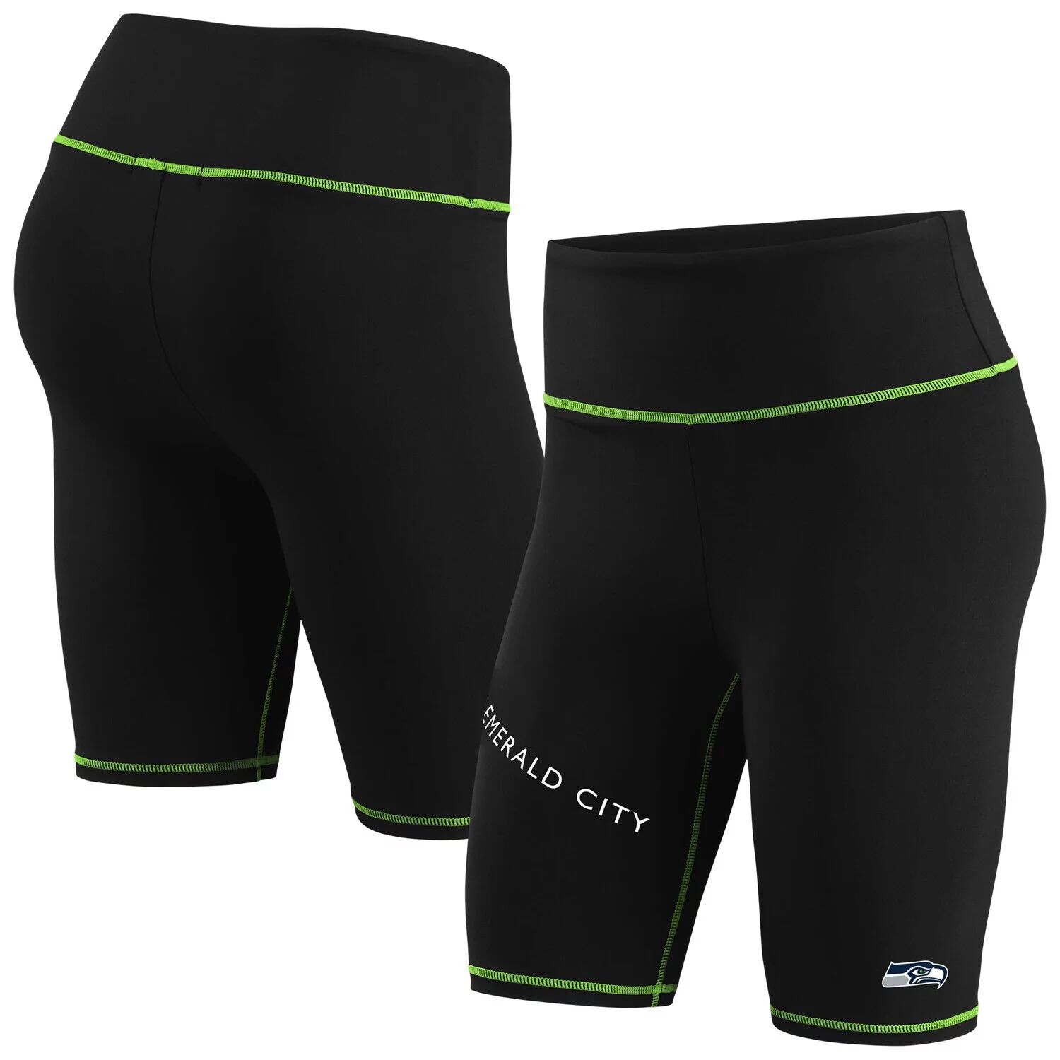

Черные велосипедки Seattle Seahawks для женщин WEAR by Erin Andrews