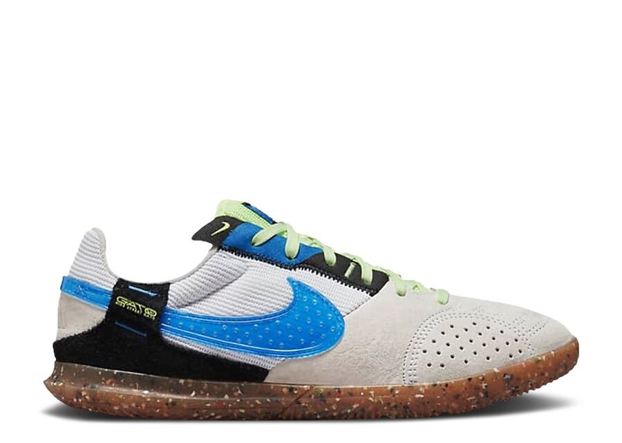 

Кроссовки Nike Streetgato Gs 'White Lime Glow Light Photo Blue', белый