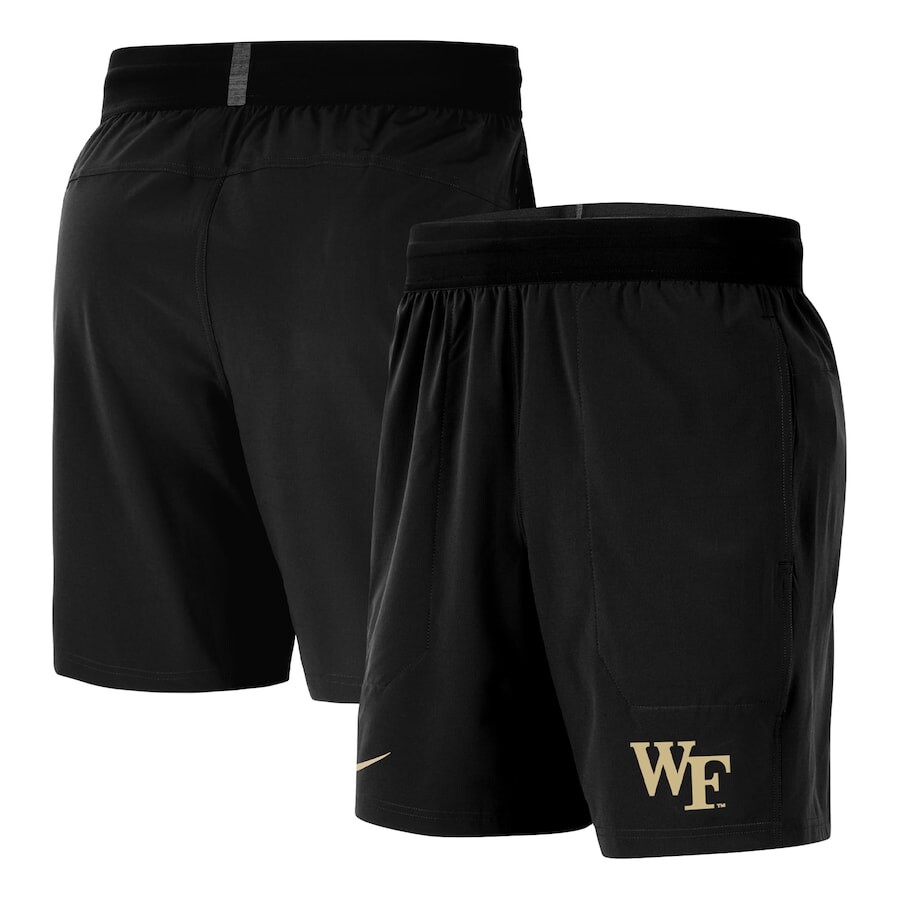 

Шорты Nike Wake Forest Demon Deacons, черный