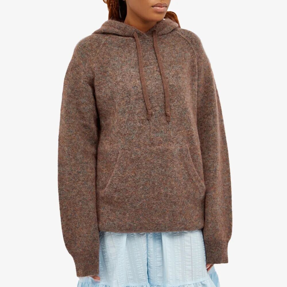 

Свитер Acne Studios Rives из мохера RWS, коричневый
