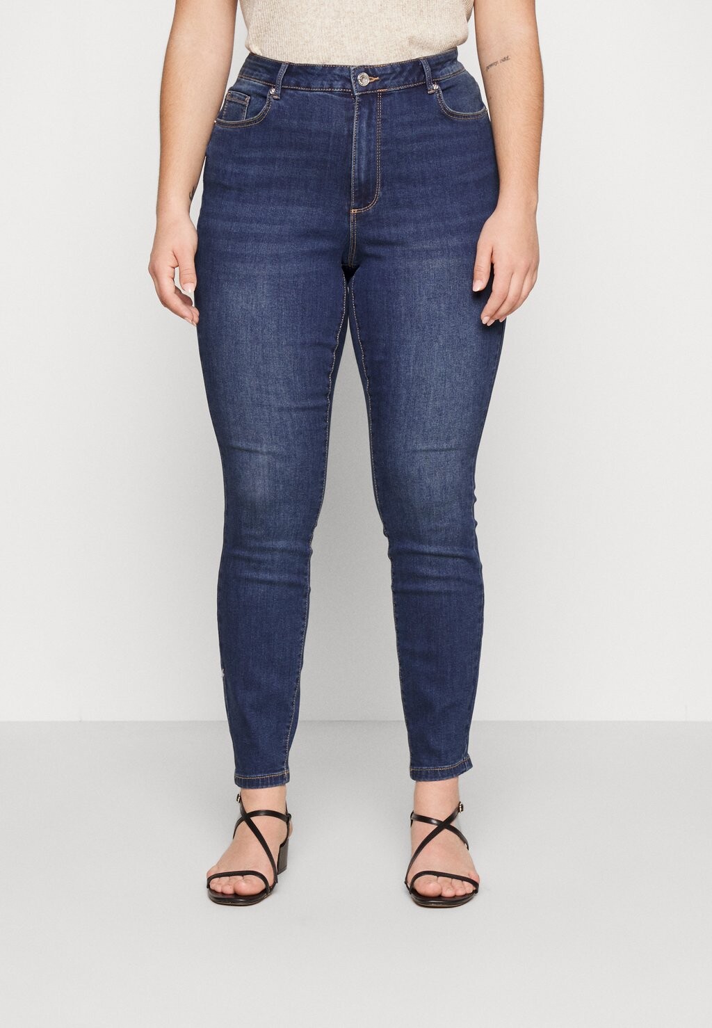 

Джинсы Skinny Fit Vero Moda, темно-синий