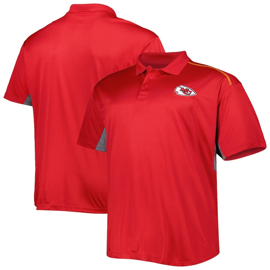 

Поло с коротким рукавом Fanatics Branded Kansas City Chiefs, красный