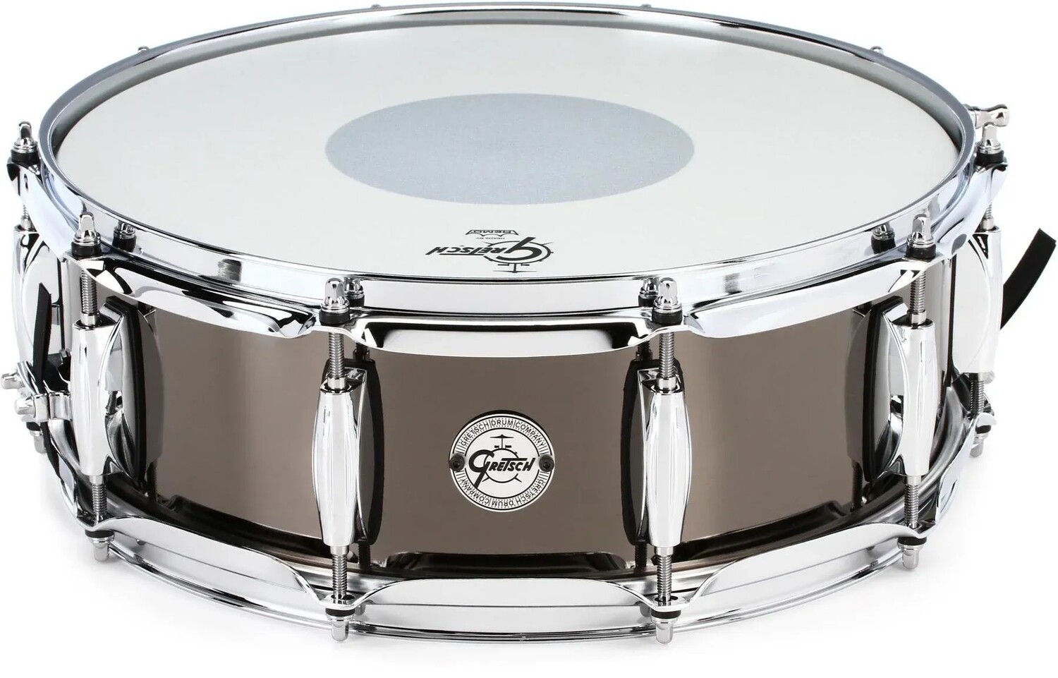 

Барабаны Gretsch, черный никелированный стальной малый барабан - 5 x 14 дюймов с ушками Imperial Lugs