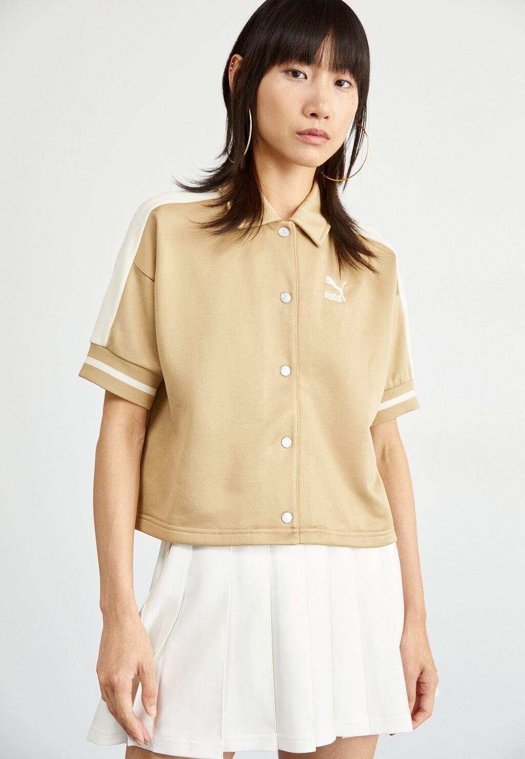 

Толстовка на молнии For The Fanbase Puma, цвет prairie tan