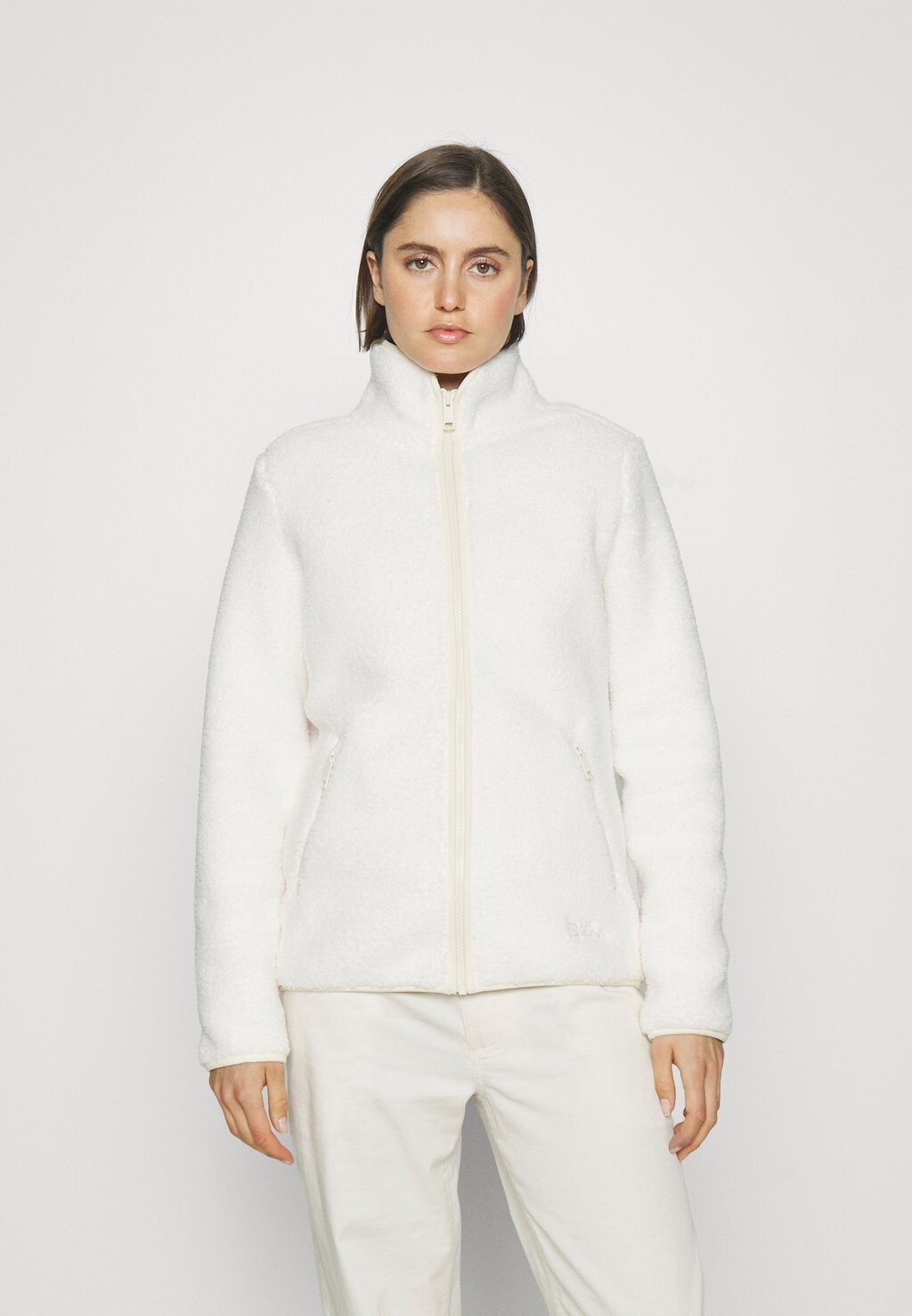 

Флисовая жилетка Jack Wolfskin, молочный, Белый