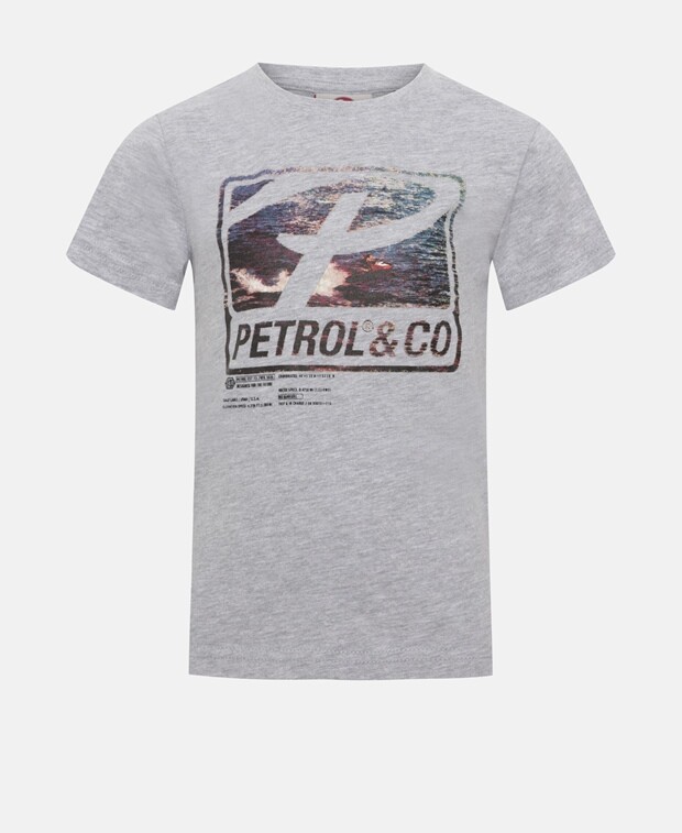 

Футболка Petrol Industries, средне-серый