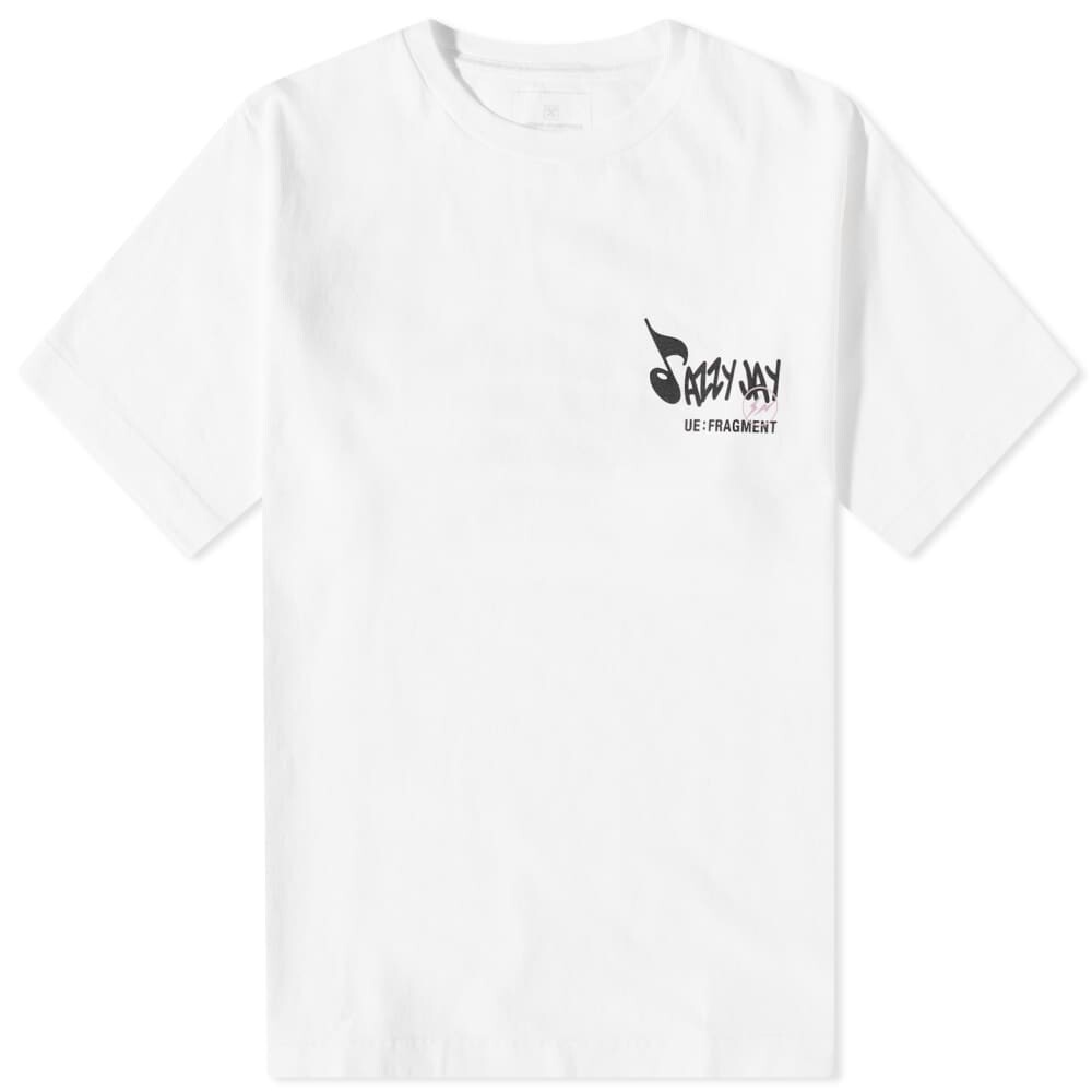 

Футболка Uniform Experiment Fragment Jazzy Jay, белый