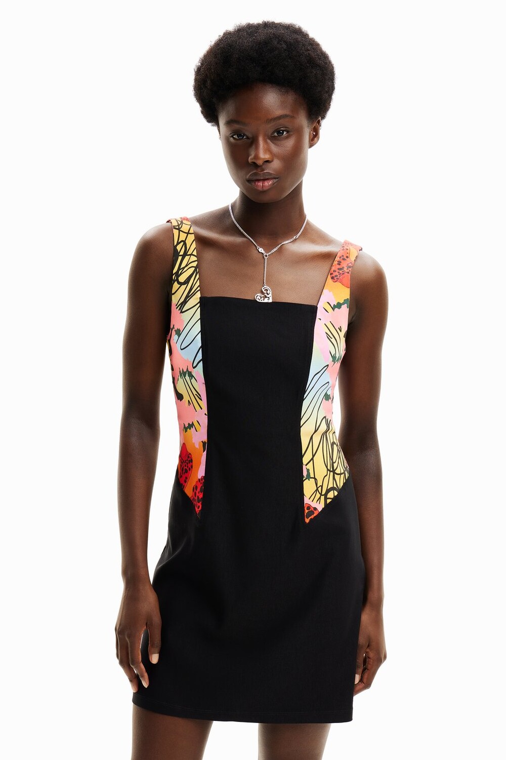 

Коктейльное/праздничное платье MARBELLA LACROIX Desigual, цвет black