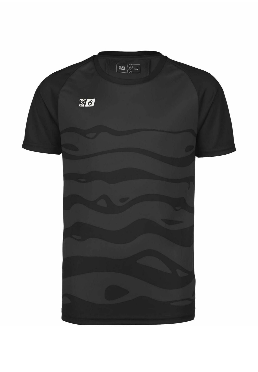 

Футболка с принтом OCEAN TAHI MATCH IKA Outfitter, цвет gray pinstripe