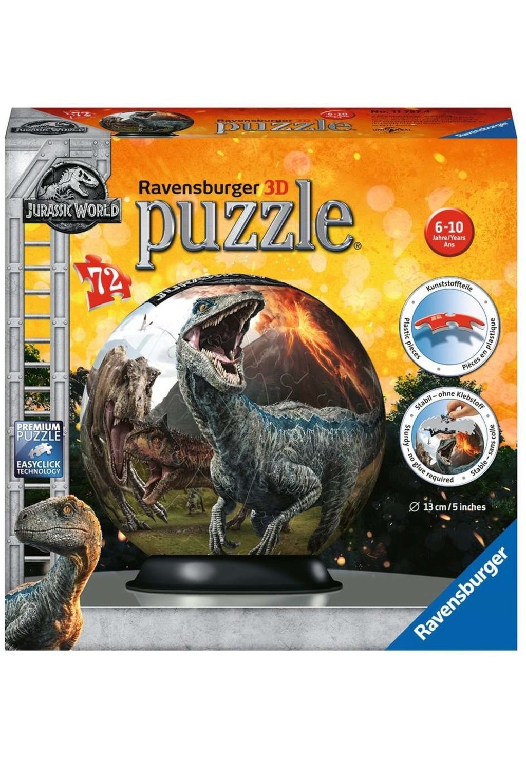 

Пазл JURASSIC WORLD Ravensburger, цвет multicoloured