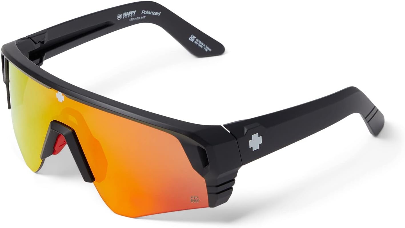 

Солнцезащитные очки Monolith Speed Spy Optic, цвет Matte Black/Happy Boost Polar Orange Mirror