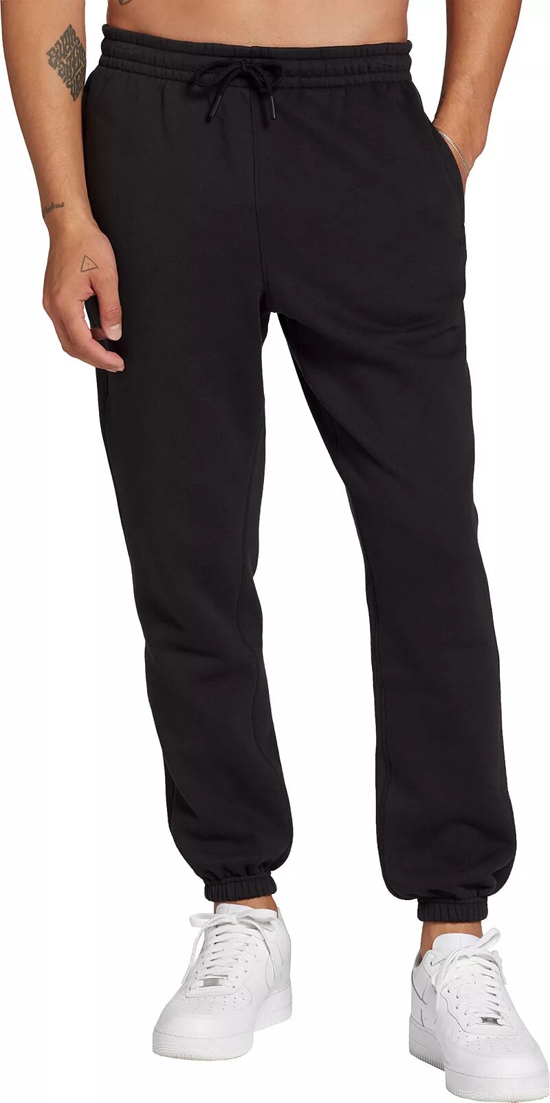 Мужские флисовые брюки с поясом Dsg, черный