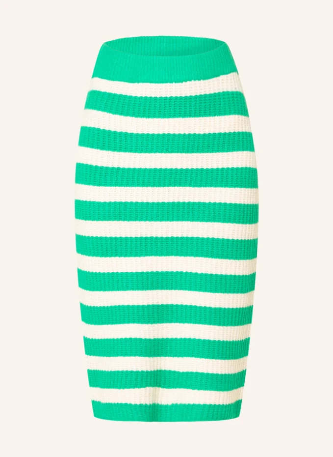 

Трикотажная юбка сага Gina Tricot, белый