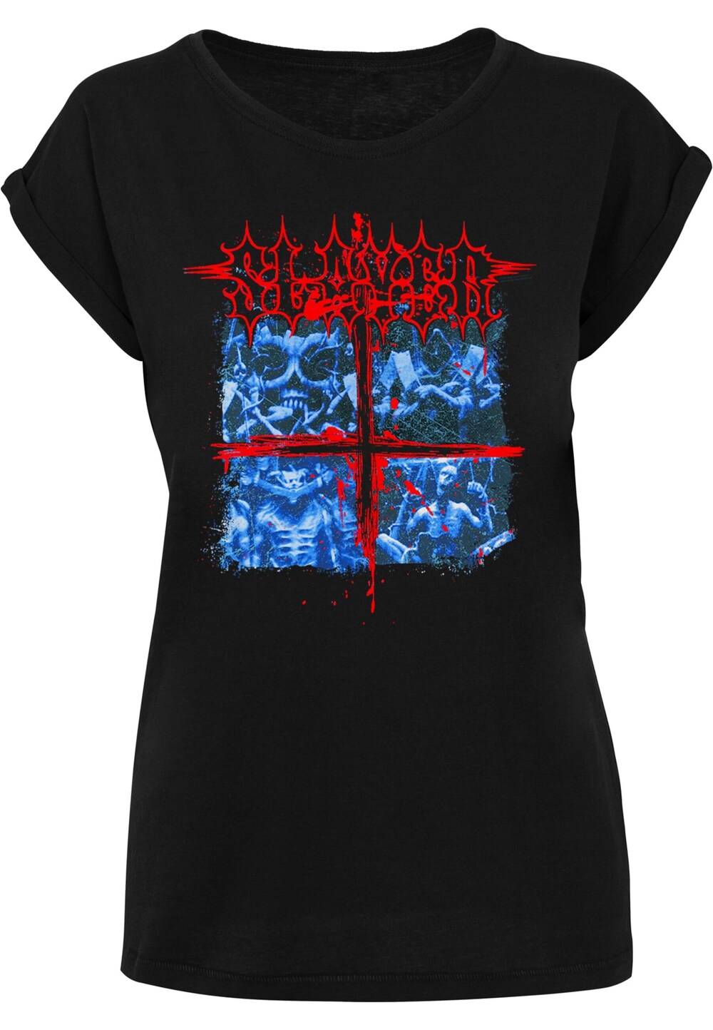 цена Рубашка Merchcode Slayer - Tour 2004, черный
