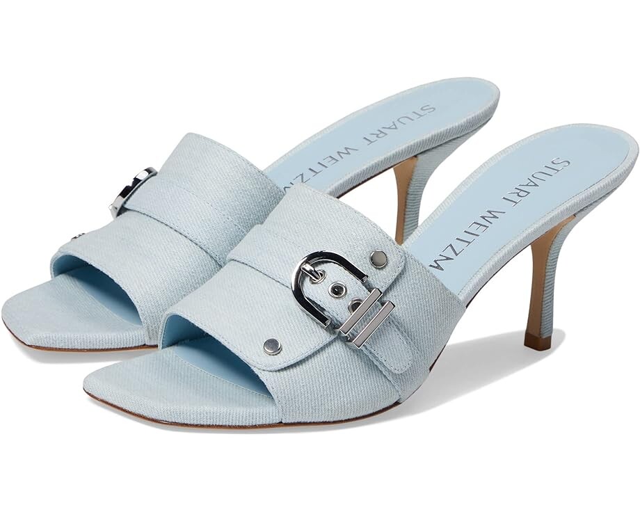 

Туфли Stuart Weitzman Maverick 75 Slide, цвет Light
