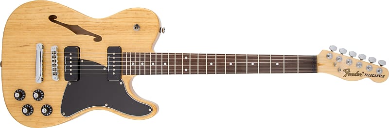 Электрогитара Fender Jim Adkins JA-90 Telecaster Thinline, Natural Electric Guitar ja