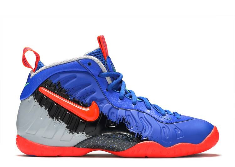 

Кроссовки Nike LITTLE POSITE PRO 'NERF', синий