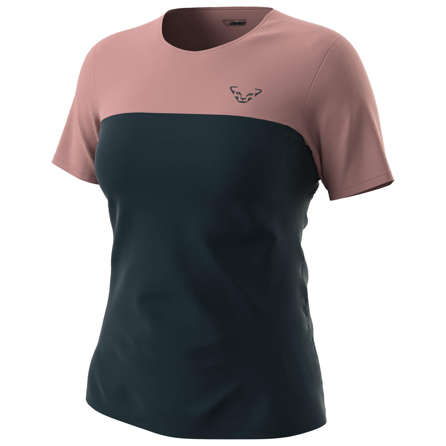 Функциональная рубашка Dynafit Women's Traverse S Tech S/S Tee, цвет Blueberry/Mokarosa