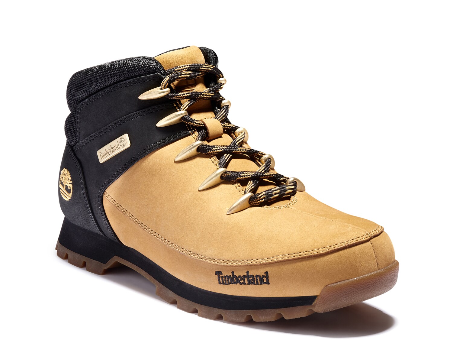 цена Ботинки Timberland мужские походные, желтый-черный