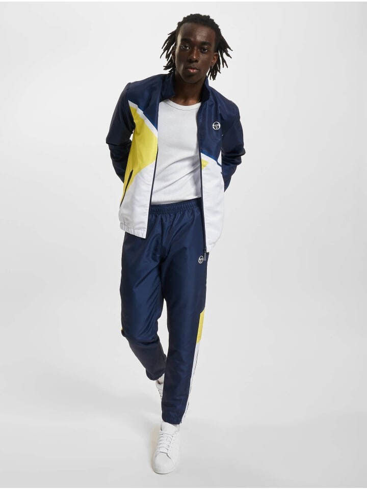

Брюки-карго Sergio Tacchini, цвет navy/yellow