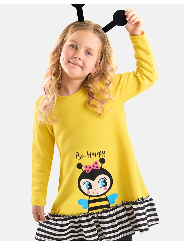 

Платье Denokids Cute Bee, желтый