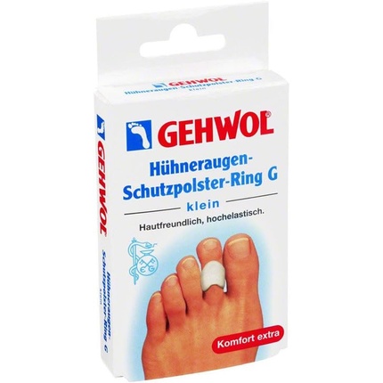 Gehwol Corn Ring G Защитная накладка Гелевое кольцо на палец, маленькое, Eduard Gerlach Gmbh