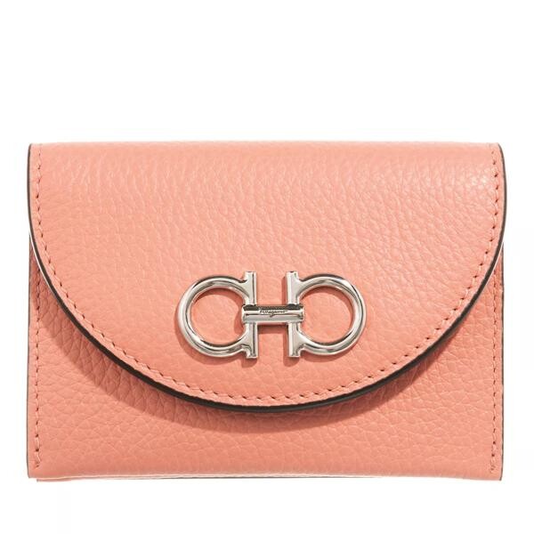 

Кошелек gancini wallet Salvatore Ferragamo, розовый