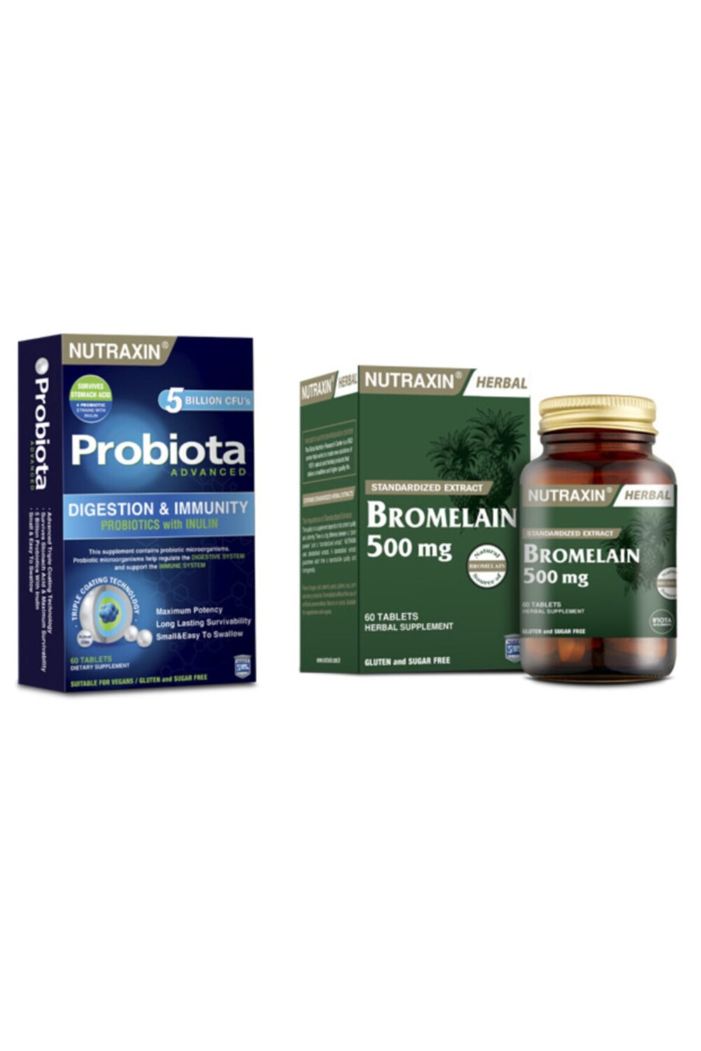 

Nutraxin Пробиата Advanced+ Бромелайн