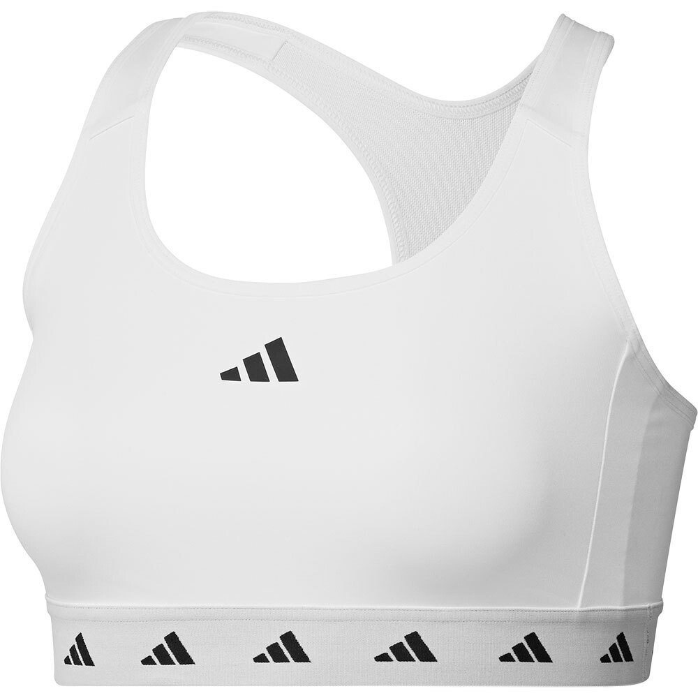 

Спортивный бюстгальтер adidas Powerreact Techfit, белый