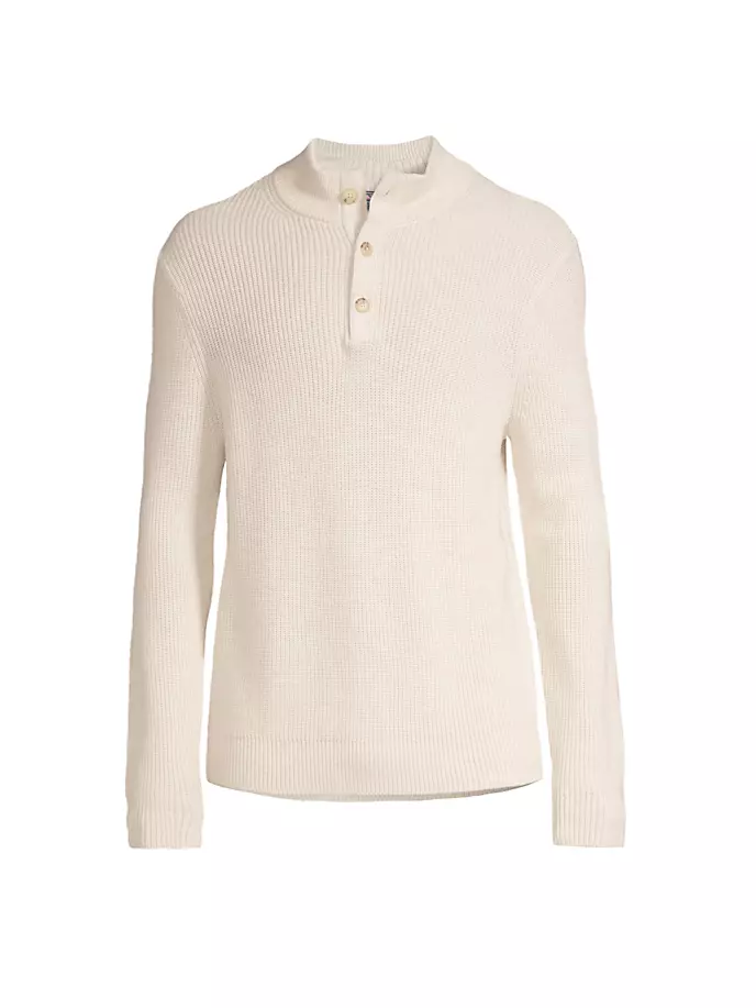 

Свитер с воротником на пуговицах Oysterman Vineyard Vines, цвет marshmallow