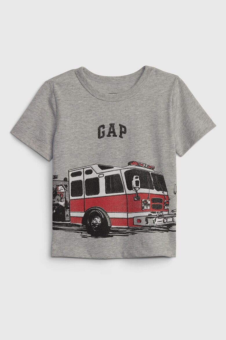 

Футболка из органического хлопка с логотипом Gap, серый