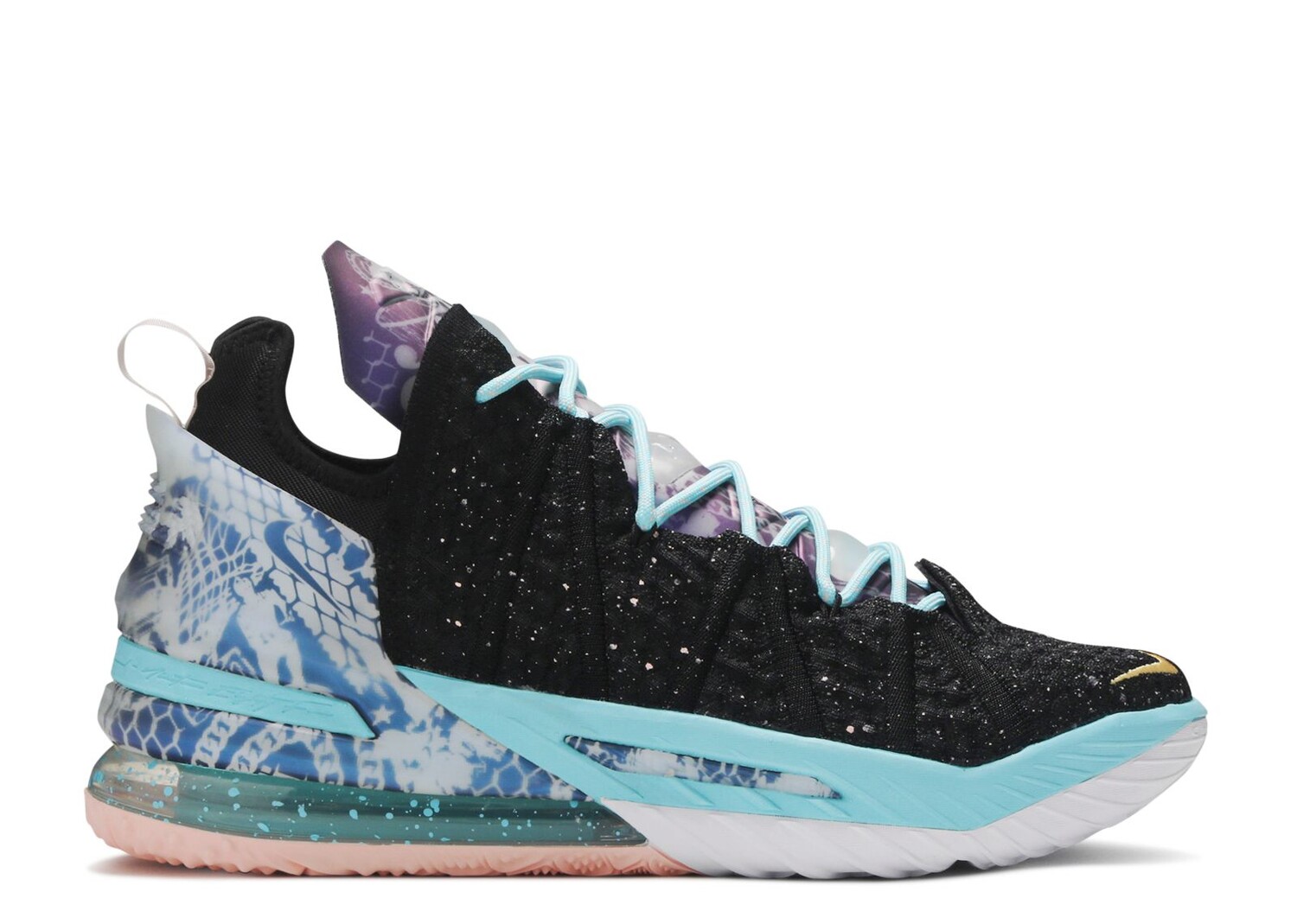 

Кроссовки Nike Lebron 18 'Reflections', черный