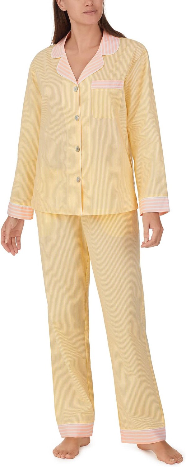 

Классический пижамный комплект с длинными рукавами Bedhead PJs, цвет Sun Stripe
