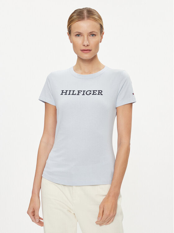 

Футболка узкого кроя Tommy Hilfiger, синий