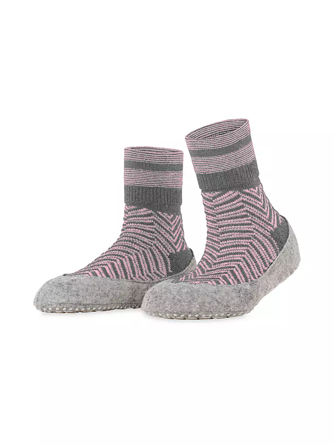 

Носки Cosyshoe с узором «елочка» Falke, серый