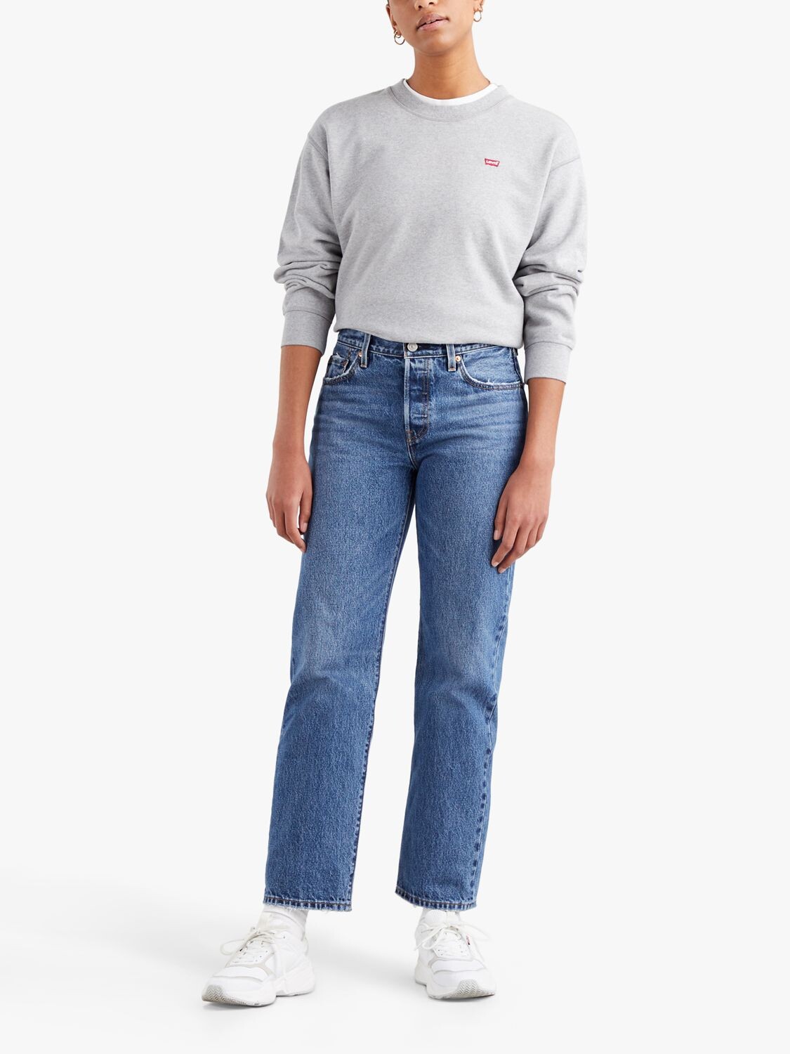 

Джемпер стандартного кроя Levi's с круглым вырезом, цвет Starstruck Heather Grey