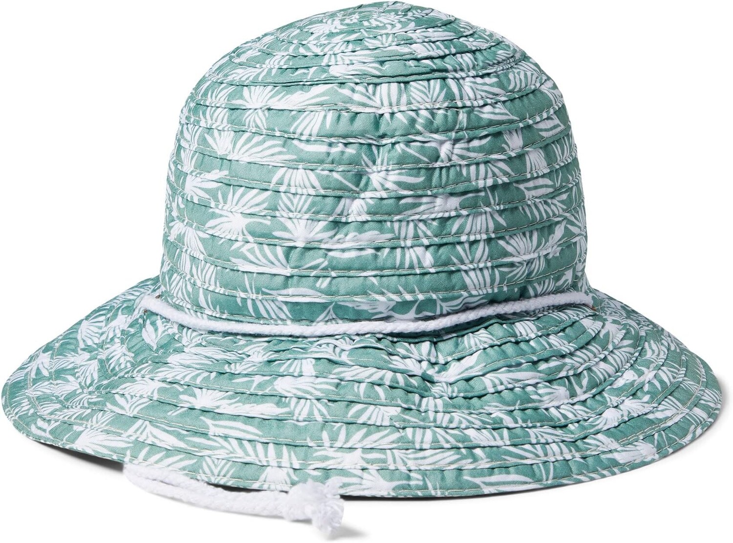 

Панама Badgley Mischka Woven Bucket Hat with Adjustable Drawcord, цвет Olive
