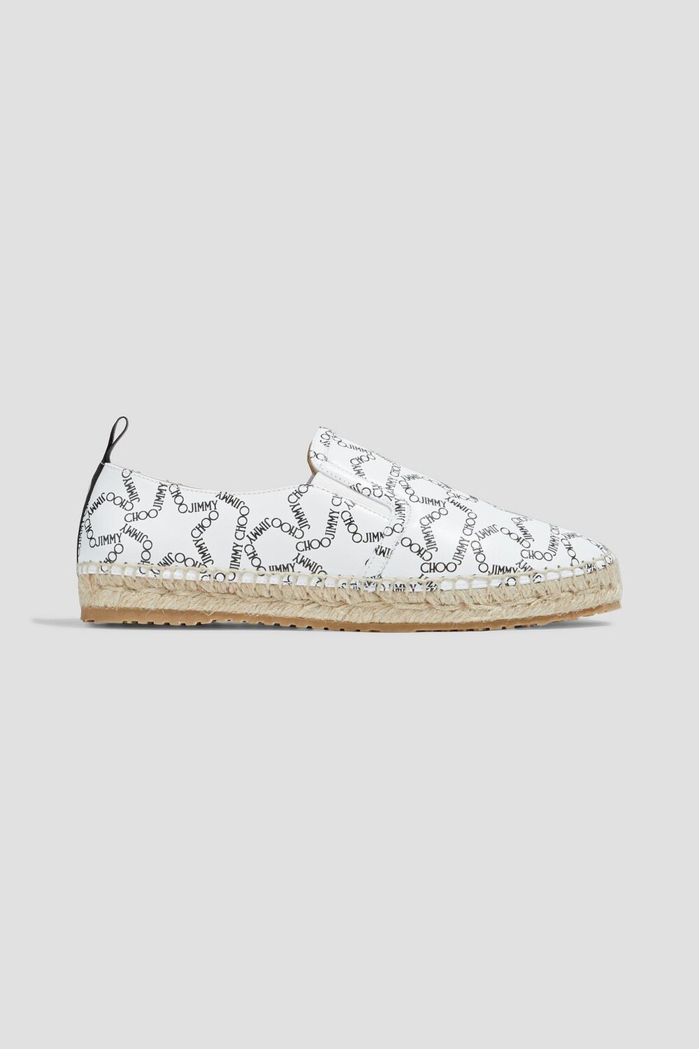 

Кожаные эспадрильи с принтом Lichi JIMMY CHOO, белый