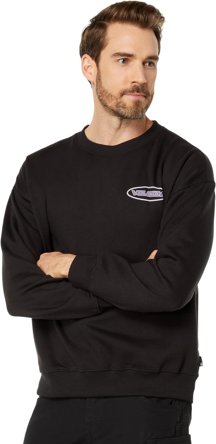 

Толстовка Dial Up Crew Volcom, черный