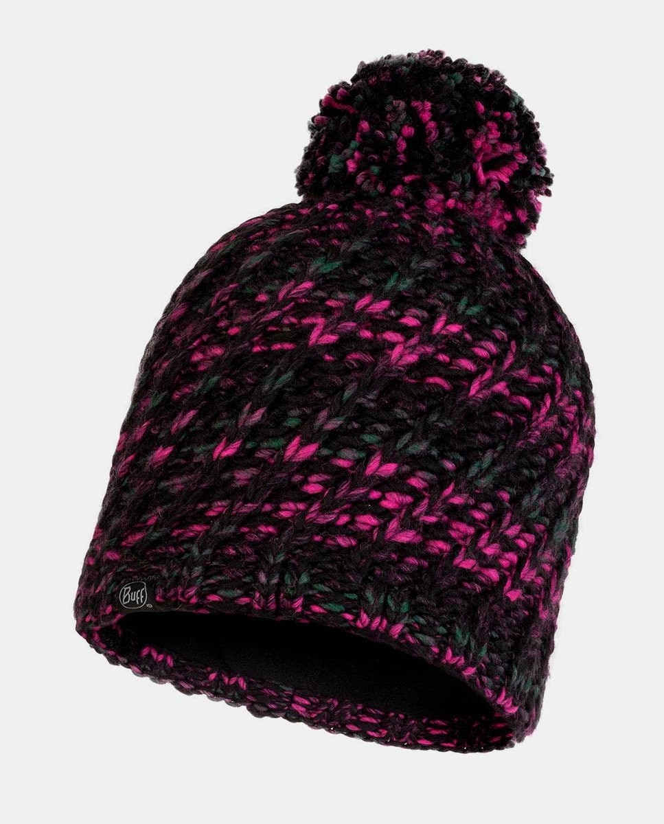 Повседневная женская шапка цвета бафф розового цвета Buff, черный цена и фото
