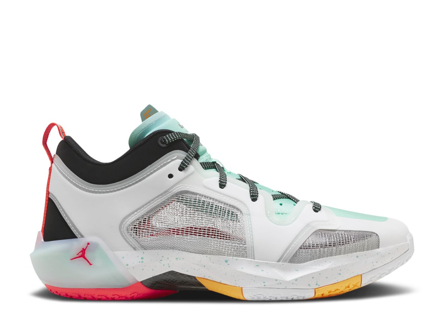 Кроссовки Air Jordan Guo Ailun X Air Jordan 37 Low Pf 'Silver Island Green', белый кроссовки air jordan guo ailun x 37 low pf silver island green белый