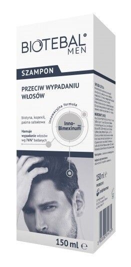 

Biotebal Men Szampon Przeciw Wypadaniu Włosów 150 m, 150 ml