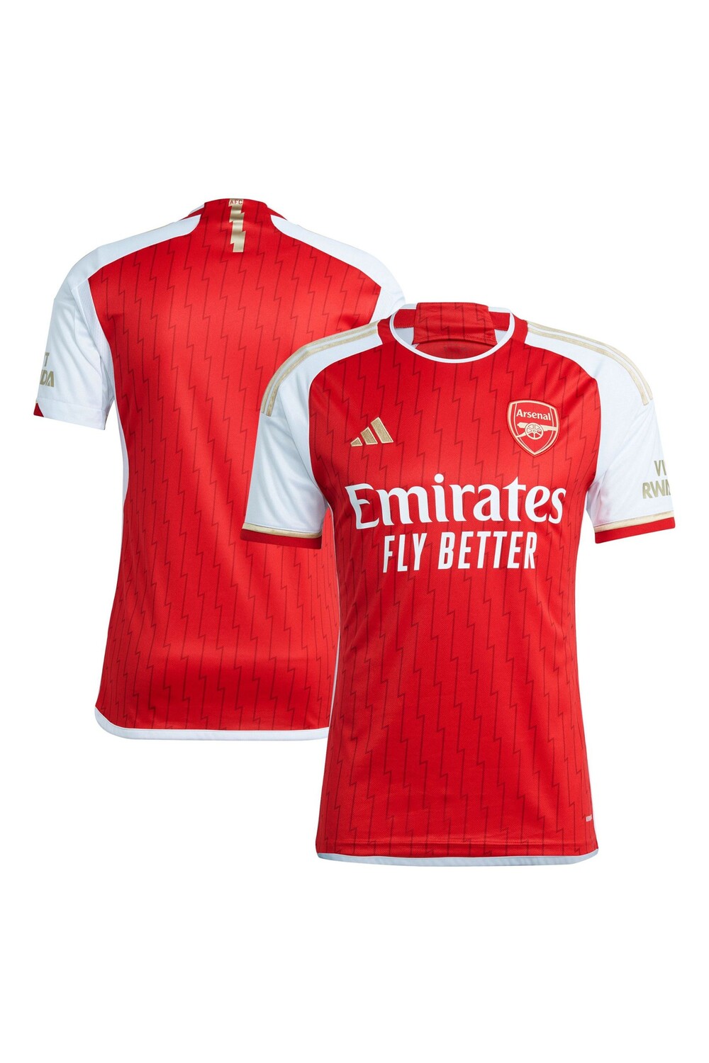 

Домашняя футболка Арсенала на сезон 2023/24 adidas, красный